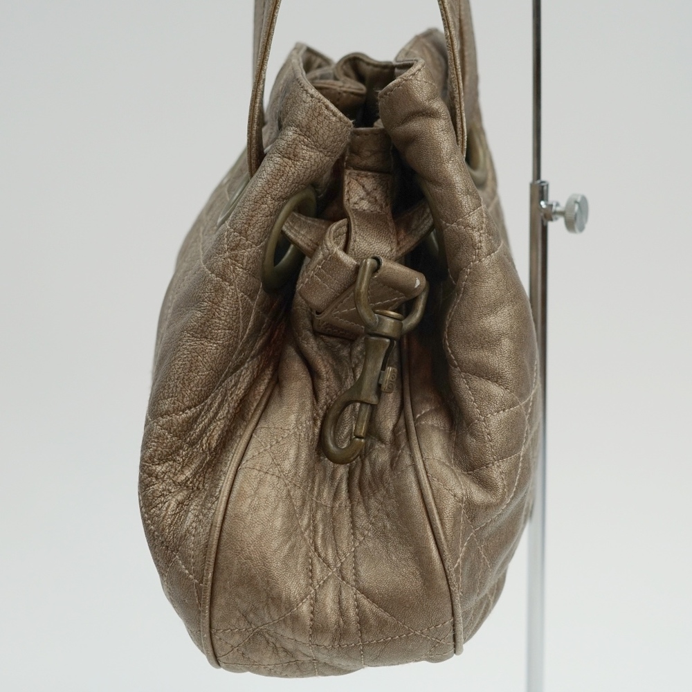 Metallic Dior Hobo Bag - Picture 3 of 4